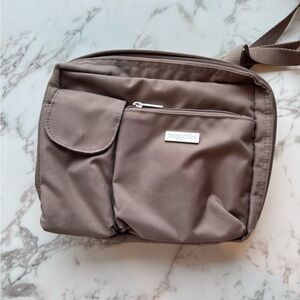 Baggallini Taupe Messenger Bag